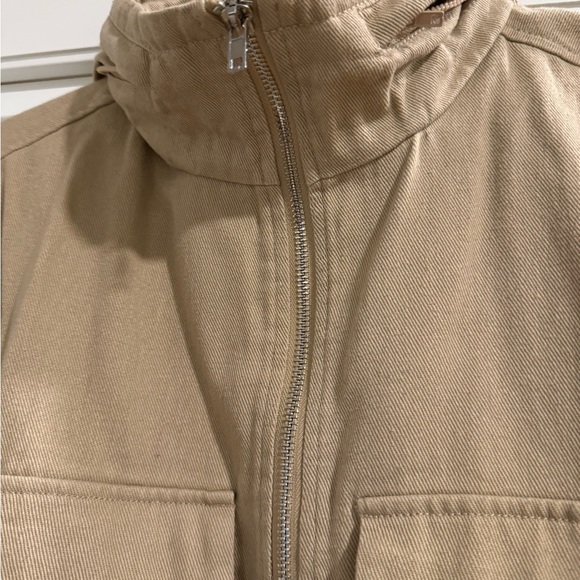 Tan Zip-Up Jacket - Picture 2 of 5